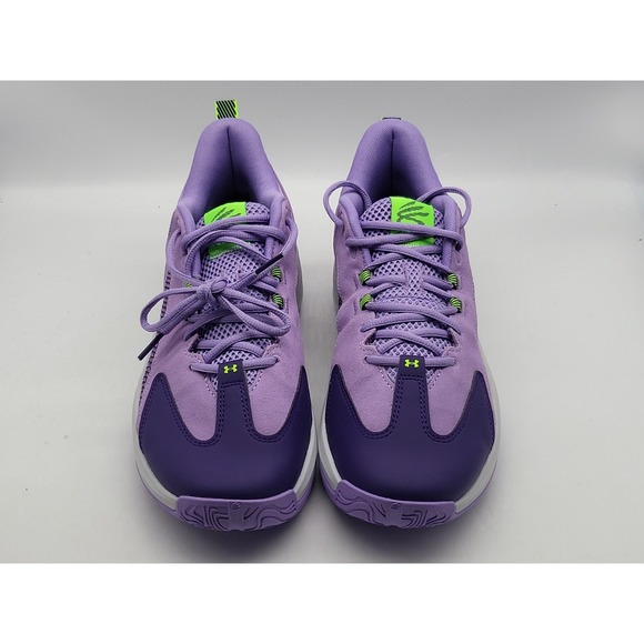 Under‎ Armour Curry 3Z 25 Mens 9.5 Purple Green Basketball Shoes main image 10